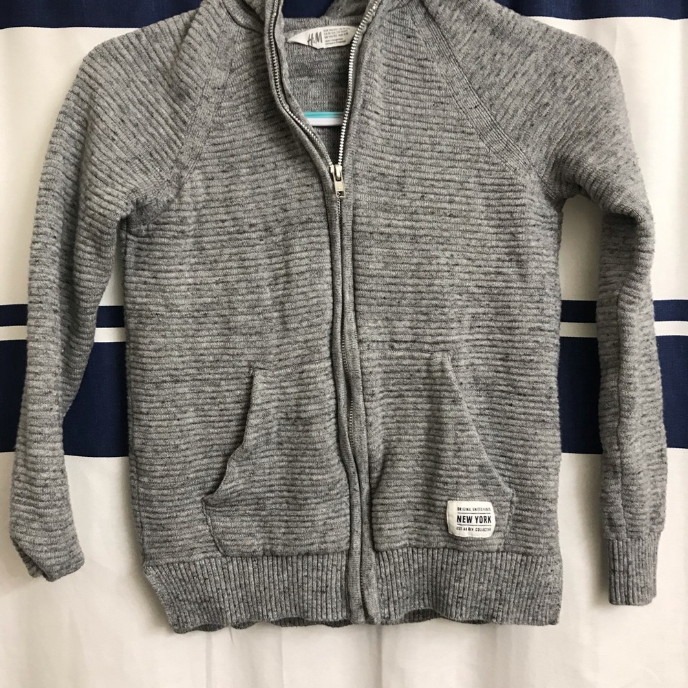 H&M youth 10/12 zip up hoodie
